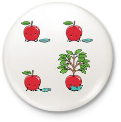 printfashion Olvasni jó - Kitűző, hűtőmágnes - Fehér (15703970)