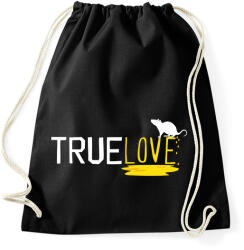 printfashion True love - Sportzsák, Tornazsák - Fekete (13463282)