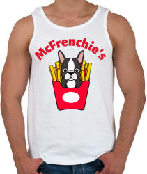 printfashion mcfrenchie - Férfi atléta - Fehér (10880678)