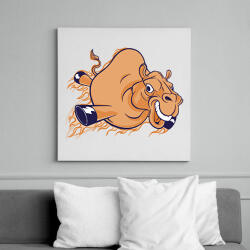 printfashion Teve - Vászonkép - Fehér (13637427)