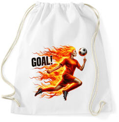 printfashion Foci - Sportzsák, Tornazsák - Fehér (15180777)