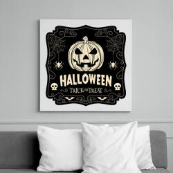 printfashion Halloween - Vászonkép - Fehér (6622083)
