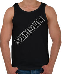 printfashion SIMSON - Férfi atléta - Fekete (14208834)