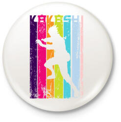 printfashion Kakashi karakter - Kitűző, hűtőmágnes - Fehér (5093265)