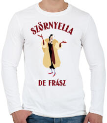 printfashion SZORNYELLA - Férfi hosszú ujjú póló - Fehér (11499170)