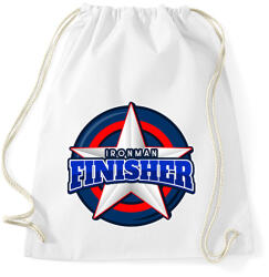 printfashion IRONMAN FINISHER 2 - Sportzsák, Tornazsák - Fehér (9537405)