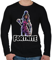 printfashion Adanna of the deep - fortnite - Férfi hosszú ujjú póló - Fekete (15730551)