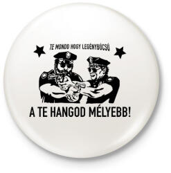printfashion Legénybúcsú sztárok - Kitűző, hűtőmágnes - Fehér (3089026)