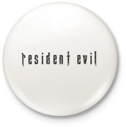 printfashion Resident Evil - black - Kitűző, hűtőmágnes - Fehér (15799637)