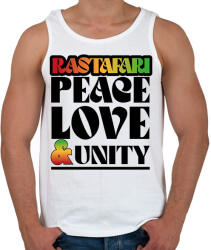 printfashion Rastafari - Férfi atléta - Fehér (7659349)