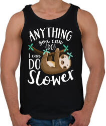 printfashion I can do slower - Férfi atléta - Fekete (13520976)