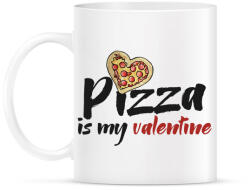 printfashion Pizza valentine - Bögre - Fehér (1177813)