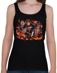 printfashion Pain - Női atléta - Fekete (7212348)