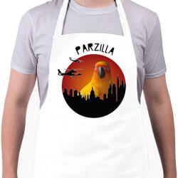 printfashion Parzilla - Kötény - Fehér (7179246)