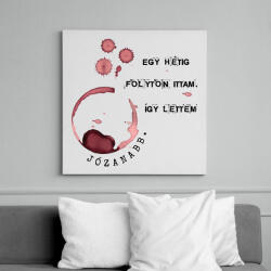 printfashion Radnóti Miklós - Péntek - Vászonkép - Fehér (6641383)