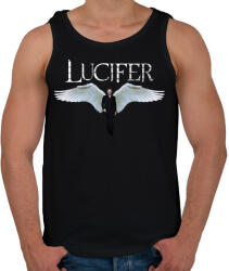 printfashion Lucifer - Férfi atléta - Fekete (2870082)
