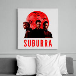 printfashion Suburra - Vászonkép - Fehér (6635093)