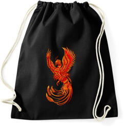 printfashion Főnix - Sportzsák, Tornazsák - Fekete (14041542)