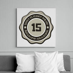 printfashion 15 - Vászonkép - Fehér (7237477)