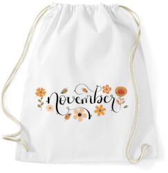 printfashion November - Sportzsák, Tornazsák - Fehér (3675153)