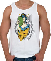 printfashion Gésa - Férfi atléta - Fehér (4088476)