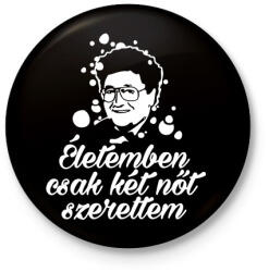 printfashion bugyi zoli - Kitűző, hűtőmágnes - Fekete (3093008)