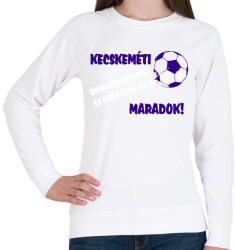 printfashion Kecskeméti drukker - Női pulóver - Fehér (11459615)