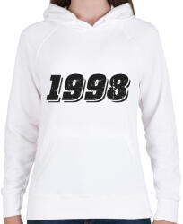 printfashion 1998 - Női kapucnis pulóver - Fehér (6184024)