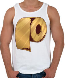 printfashion Arany wc papír - Férfi atléta - Fehér (4172981)