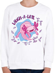 printfashion Laugh-a-lotl - Gyerek pulóver - Fehér (10876443)