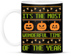 printfashion Wonderful Halloween Time - Bögre - Fekete (9536083)