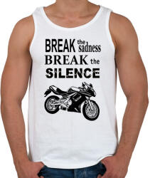 printfashion borifeliratos - Férfi atléta - Fehér (2892989)