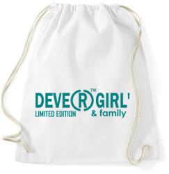 printfashion devergirl - Sportzsák, Tornazsák - Fehér (6842428)