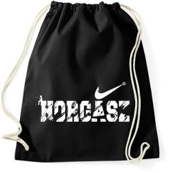 printfashion Horgász logó fehér - Sportzsák, Tornazsák - Fekete (5977798)