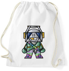 printfashion Dj Yonder - Fortnite - Sportzsák, Tornazsák - Fehér (3995718)