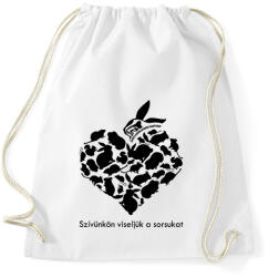 printfashion Együtt A Kisállatokért Alapítvány - Sportzsák, Tornazsák - Fehér (13443387)