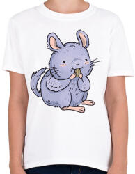 printfashion Csincsilla - Gyerek póló - Fehér (7652149)