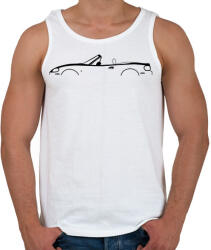 printfashion Mazda NB Fekete - Férfi atléta - Fehér (15818937)