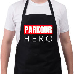 printfashion PARKOUR HERO - Kötény - Fekete (10992646)