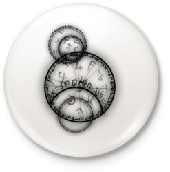 printfashion misztikus6 - Kitűző, hűtőmágnes - Fehér (3079242)