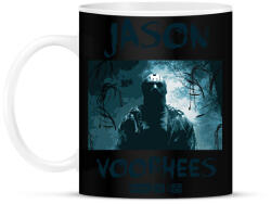 printfashion Jason Voorhees kék - Bögre - Fekete (14211286)