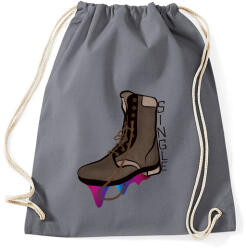 printfashion Szingli - Sportzsák, Tornazsák - Grafitszürke (65895)