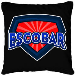 printfashion ESCOBAR - Párnahuzat, Díszpárnahuzat - Fekete (10423060)