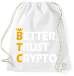 printfashion BTC - Sportzsák, Tornazsák - Fehér (7171050)