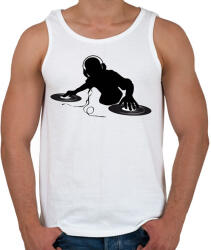 printfashion Dj - Férfi atléta - Fehér (4445837)