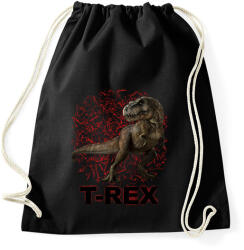 printfashion T-REX - Sportzsák, Tornazsák - Fekete (12762369)