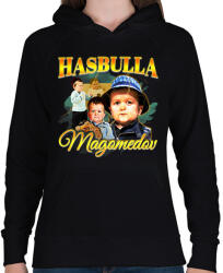 printfashion Hasbulla Magomedov - Női kapucnis pulóver - Fekete (14147308)