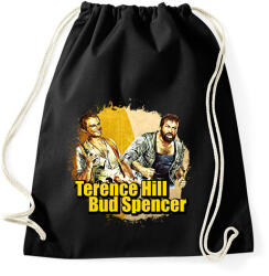 printfashion Bud Spencer és Terence Hill - Sportzsák, Tornazsák - Fekete (7438449)