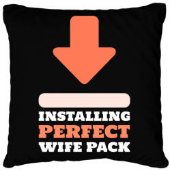 printfashion PERFECT WIFE PACK - Párnahuzat, Díszpárnahuzat - Fekete (10994958)