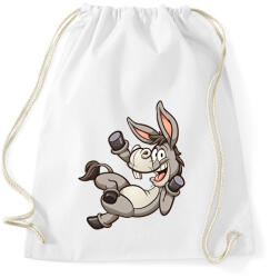 printfashion szamár - Sportzsák, Tornazsák - Fehér (16826714)